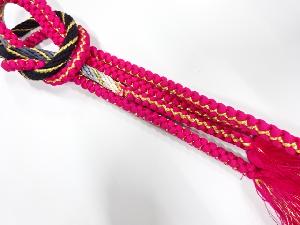 正絹　手組帯締め